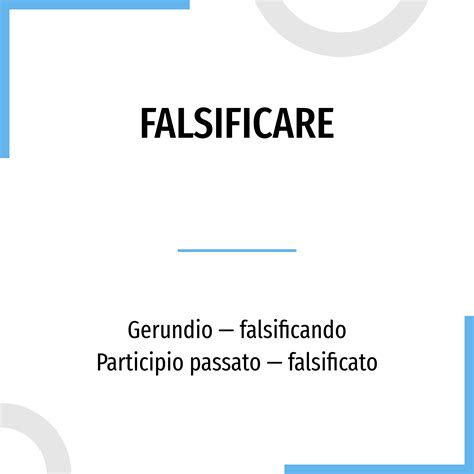 falsificare .